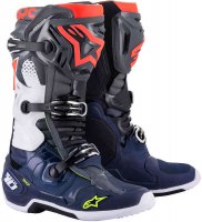 Boty Alpinestars TECH 10 ed/modr/erven/bl 21