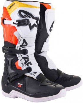 Boty Alpinestars Tech 3 ern/bl/erven/lut fluo 21