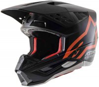 Přilba Alpinestars S-M5 Compass černá matná/oranžová 21