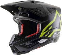 Přilba Alpinestars S-M5 Compass černá matná/žlutá 21