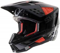 Přilba Alpinestars S-M5 Rover antracit/červená fluo/šedá maskáčová 21