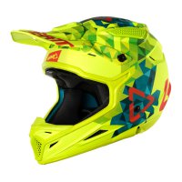 LEATT HELMET GPX 4.5 V22 LIME/TEAL