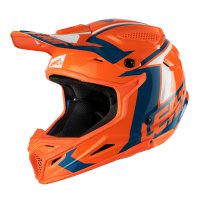 LEATT HELMET GPX 4.5 V20 ORANGE/DENIM