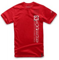 Triko ALPINESTARS LEADER BOARD red