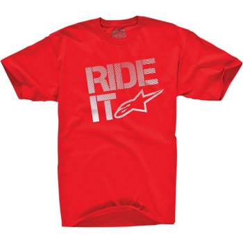 Triko ALPINESTARS RIDE IT red