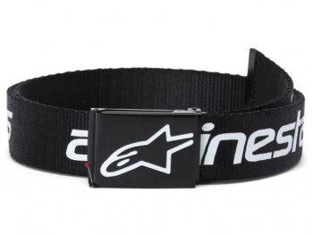 PÁSEK ALPINESTARS LINEAR WEB BELT ČERNÁ/BÍLÁ