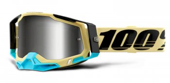 Brle 100% RACECRAFT 2 AIRBLAST  ZRCADLOV STBRN PLEXI