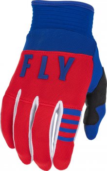 Rukavice Fly F-16 erven/bl/modr 22