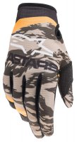 RUKAVICE ALPINESTARS RADAR ZELEN/PSKOV MASK/MANDARINKA 22