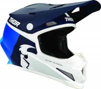 THOR Sector Racer Helma 21 - Modrá/bílá