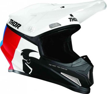 THOR Sector Racer Helma 21 - Bl/modr/erven