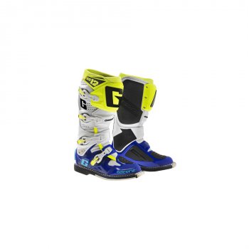 Boty GAERNE SG12 blue/white/flo yellow