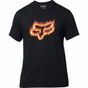 Triko FOX Flame Head Tee