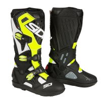 Boty Sidi ATOJO SRS White/Black - Yellow Fluo