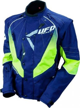 Bunda Ufo Enduro Sierra - modro-žlutá