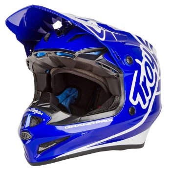 Troy Lee Designs MX Helmet GP Silhouette - Navy/White