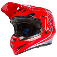 Troy Lee Designs MX Helmet GP Silhouette - Red/Silver